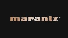 Supplier Marantz logo gold writing on black background